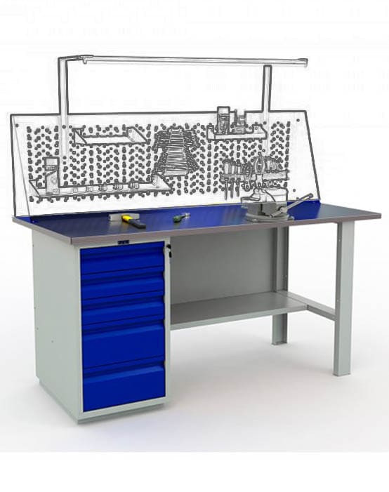 Верстак Profi WT160.WD5/F1.000